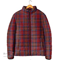Scottish Cameron of Locheil Clan Tartan Padded Jacket - Tartan Plaid Jacket Scotstee Shop - Tartan Plaid - scotstee.com