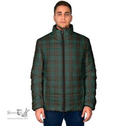 Scottish Dublin County Ireland Clan Tartan Padded Jacket - Tartan Plaid Jacket Scotstee Shop - Tartan Plaid - scotstee.com