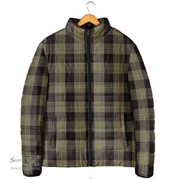 Scottish Dunlop Hunting Clan Tartan Padded Jacket - Tartan Plaid Jacket Scotstee Shop - Tartan Plaid - scotstee.com