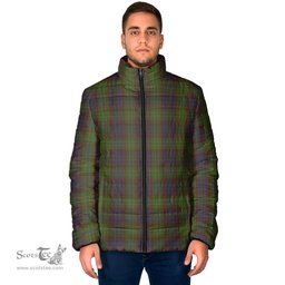 Scottish Cunningham Hunting Modern Clan Tartan Padded Jacket - Tartan Plaid Jacket Scotstee Shop - Tartan Plaid - scotstee.com