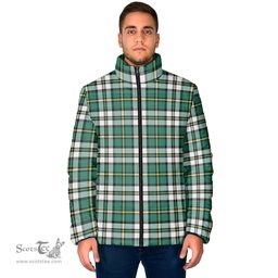 Scottish Cape Breton Island Canada Clan Tartan Padded Jacket - Tartan Plaid Jacket Scotstee Shop - Tartan Plaid - scotstee.com