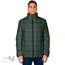 Scottish Cameron of Lochiel Hunting Clan Tartan Padded Jacket - Tartan Plaid Jacket Scotstee Shop - Tartan Plaid - scotstee.com