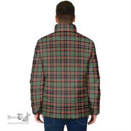 Scottish Cumming Hunting Ancient Clan Tartan Padded Jacket - Tartan Plaid Jacket Scotstee Shop - Tartan Plaid - scotstee.com