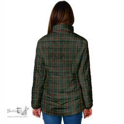 Scottish Carlow County Ireland Clan Tartan Padded Jacket - Tartan Plaid Jacket Scotstee Shop - Tartan Plaid - scotstee.com