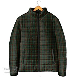 Scottish Carlow County Ireland Clan Tartan Padded Jacket - Tartan Plaid Jacket Scotstee Shop - Tartan Plaid - scotstee.com