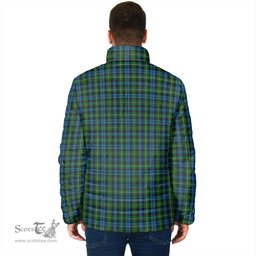 Scottish Campbell of Argyll #02 Clan Tartan Padded Jacket - Tartan Plaid Jacket Scotstee Shop - Tartan Plaid - scotstee.com