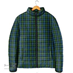 Scottish Campbell of Argyll #02 Clan Tartan Padded Jacket - Tartan Plaid Jacket Scotstee Shop - Tartan Plaid - scotstee.com