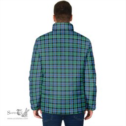 Scottish Campbell of Cawdor Ancient Clan Tartan Padded Jacket - Tartan Plaid Jacket Scotstee Shop - Tartan Plaid - scotstee.com