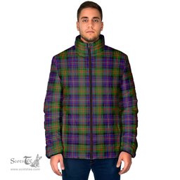 Scottish Cameron of Erracht Modern Clan Tartan Padded Jacket - Tartan Plaid Jacket Scotstee Shop - Tartan Plaid - scotstee.com