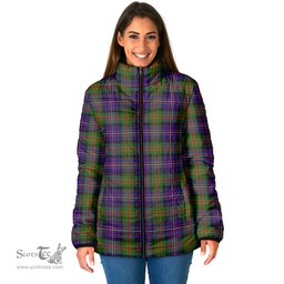 Scottish Cameron of Erracht Modern Clan Tartan Padded Jacket - Tartan Plaid Jacket Scotstee Shop - Tartan Plaid - scotstee.com