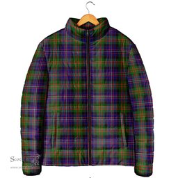Scottish Cameron of Erracht Modern Clan Tartan Padded Jacket - Tartan Plaid Jacket Scotstee Shop - Tartan Plaid - scotstee.com