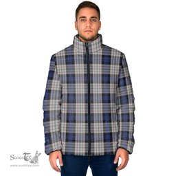 Scottish Ferguson Dress Clan Tartan Padded Jacket - Tartan Plaid Jacket Scotstee Shop - Tartan Plaid - scotstee.com