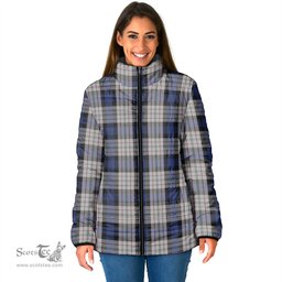 Scottish Ferguson Dress Clan Tartan Padded Jacket - Tartan Plaid Jacket Scotstee Shop - Tartan Plaid - scotstee.com