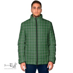 Scottish Gayre Dress Clan Tartan Padded Jacket - Tartan Plaid Jacket Scotstee Shop - Tartan Plaid - scotstee.com