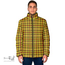 Scottish Jardine Modern Clan Tartan Padded Jacket - Tartan Plaid Jacket Scotstee Shop - Tartan Plaid - scotstee.com