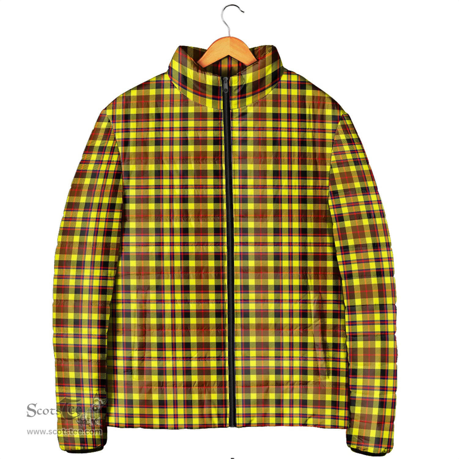 Scottish Jardine Modern Clan Tartan Padded Jacket - Tartan Plaid Jacket Scotstee Shop - Tartan Plaid - scotstee.com