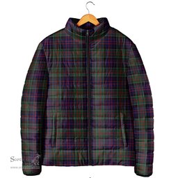 Scottish MacDonald of Clan Ranald Clan Tartan Padded Jacket - Tartan Plaid Jacket Scotstee Shop - Tartan Plaid - scotstee.com