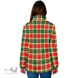 Scottish Gibsone (Gibson-Gibbs) Clan Tartan Padded Jacket - Tartan Plaid Jacket Scotstee Shop - Tartan Plaid - scotstee.com
