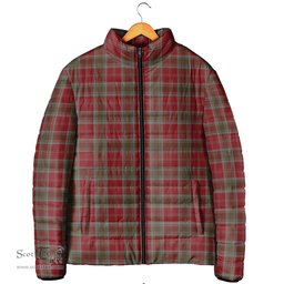 Scottish Lindsay Weathered Clan Tartan Padded Jacket - Tartan Plaid Jacket Scotstee Shop - Tartan Plaid - scotstee.com