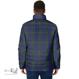 Scottish Lewis of Wales Clan Tartan Padded Jacket - Tartan Plaid Jacket Scotstee Shop - Tartan Plaid - scotstee.com