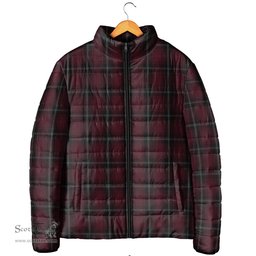 Scottish Llewellen of Wales Clan Tartan Padded Jacket - Tartan Plaid Jacket Scotstee Shop - Tartan Plaid - scotstee.com