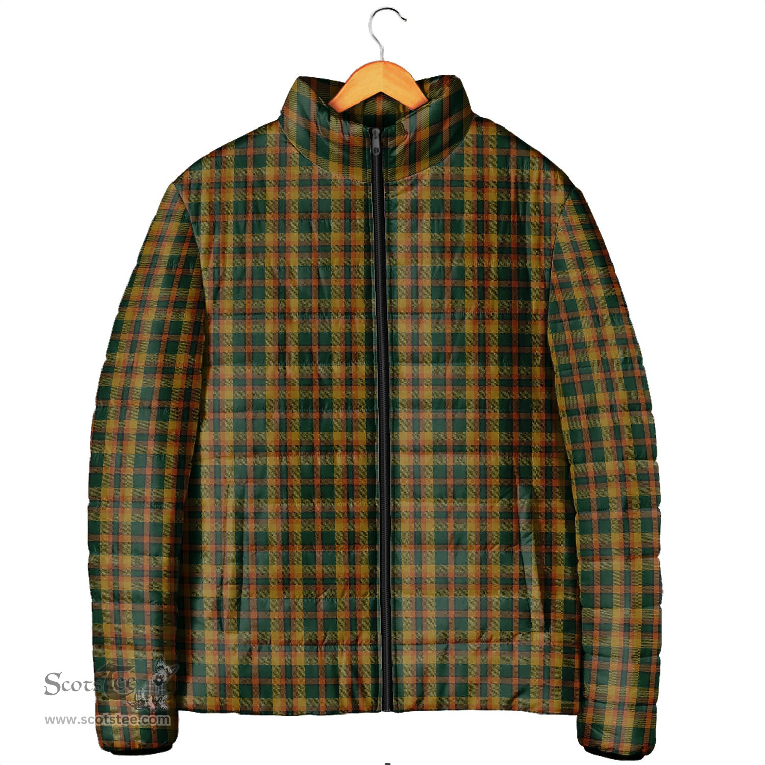 Scottish Londonderry (Derry) County Ireland Clan Tartan Padded Jacket - Tartan Plaid Jacket Scotstee Shop - Tartan Plaid - scotstee.com