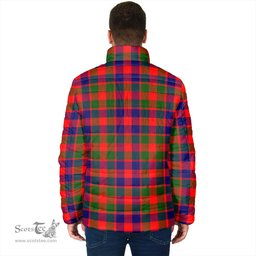 Scottish Gow of Skeoch Clan Tartan Padded Jacket - Tartan Plaid Jacket Scotstee Shop - Tartan Plaid - scotstee.com