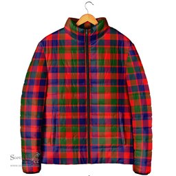 Scottish Gow of Skeoch Clan Tartan Padded Jacket - Tartan Plaid Jacket Scotstee Shop - Tartan Plaid - scotstee.com