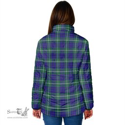 Scottish Hamilton Hunting Modern Clan Tartan Padded Jacket - Tartan Plaid Jacket Scotstee Shop - Tartan Plaid - scotstee.com