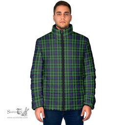 Scottish Graham of Montrose Clan Tartan Padded Jacket - Tartan Plaid Jacket Scotstee Shop - Tartan Plaid - scotstee.com