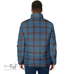 Scottish Louth County Ireland Clan Tartan Padded Jacket - Tartan Plaid Jacket Scotstee Shop - Tartan Plaid - scotstee.com