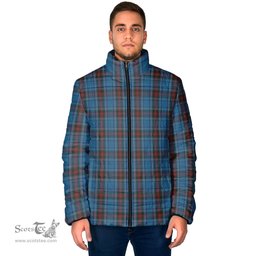 Scottish Louth County Ireland Clan Tartan Padded Jacket - Tartan Plaid Jacket Scotstee Shop - Tartan Plaid - scotstee.com