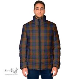 Scottish Longford County Ireland Clan Tartan Padded Jacket - Tartan Plaid Jacket Scotstee Shop - Tartan Plaid - scotstee.com