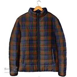 Scottish Longford County Ireland Clan Tartan Padded Jacket - Tartan Plaid Jacket Scotstee Shop - Tartan Plaid - scotstee.com