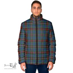 Scottish Fraser Hunting Ancient Clan Tartan Padded Jacket - Tartan Plaid Jacket Scotstee Shop - Tartan Plaid - scotstee.com