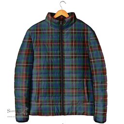Scottish Fraser Hunting Ancient Clan Tartan Padded Jacket - Tartan Plaid Jacket Scotstee Shop - Tartan Plaid - scotstee.com