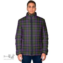 Scottish MacDonell of Glengarry Clan Tartan Padded Jacket - Tartan Plaid Jacket Scotstee Shop - Tartan Plaid - scotstee.com
