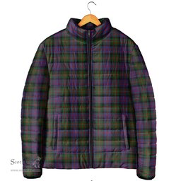 Scottish MacDonell of Glengarry Clan Tartan Padded Jacket - Tartan Plaid Jacket Scotstee Shop - Tartan Plaid - scotstee.com