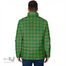 Scottish Ireland National Clan Tartan Padded Jacket - Tartan Plaid Jacket Scotstee Shop - Tartan Plaid - scotstee.com