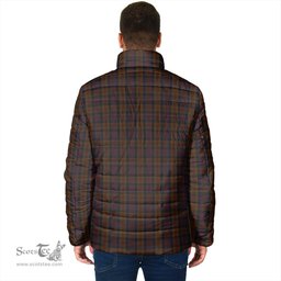 Scottish Laois County Ireland Clan Tartan Padded Jacket - Tartan Plaid Jacket Scotstee Shop - Tartan Plaid - scotstee.com