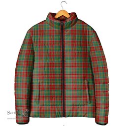 Scottish MacDonald of Kingsburgh Clan Tartan Padded Jacket - Tartan Plaid Jacket Scotstee Shop - Tartan Plaid - scotstee.com