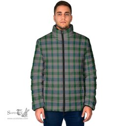 Scottish Lloyd of Wales Clan Tartan Padded Jacket - Tartan Plaid Jacket Scotstee Shop - Tartan Plaid - scotstee.com