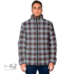 Scottish MacDonald Dress Ancient County Ireland Clan Tartan Padded Jacket - Tartan Plaid Jacket Scotstee Shop - Tartan Plaid - scotstee.com