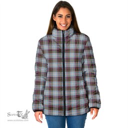 Scottish MacDonald Dress Ancient County Ireland Clan Tartan Padded Jacket - Tartan Plaid Jacket Scotstee Shop - Tartan Plaid - scotstee.com