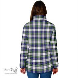 Scottish Gordon Dress Modern Clan Tartan Padded Jacket - Tartan Plaid Jacket Scotstee Shop - Tartan Plaid - scotstee.com