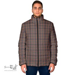 Scottish Leitrim County Ireland Clan Tartan Padded Jacket - Tartan Plaid Jacket Scotstee Shop - Tartan Plaid - scotstee.com