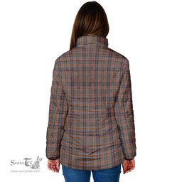 Scottish Leitrim County Ireland Clan Tartan Padded Jacket - Tartan Plaid Jacket Scotstee Shop - Tartan Plaid - scotstee.com