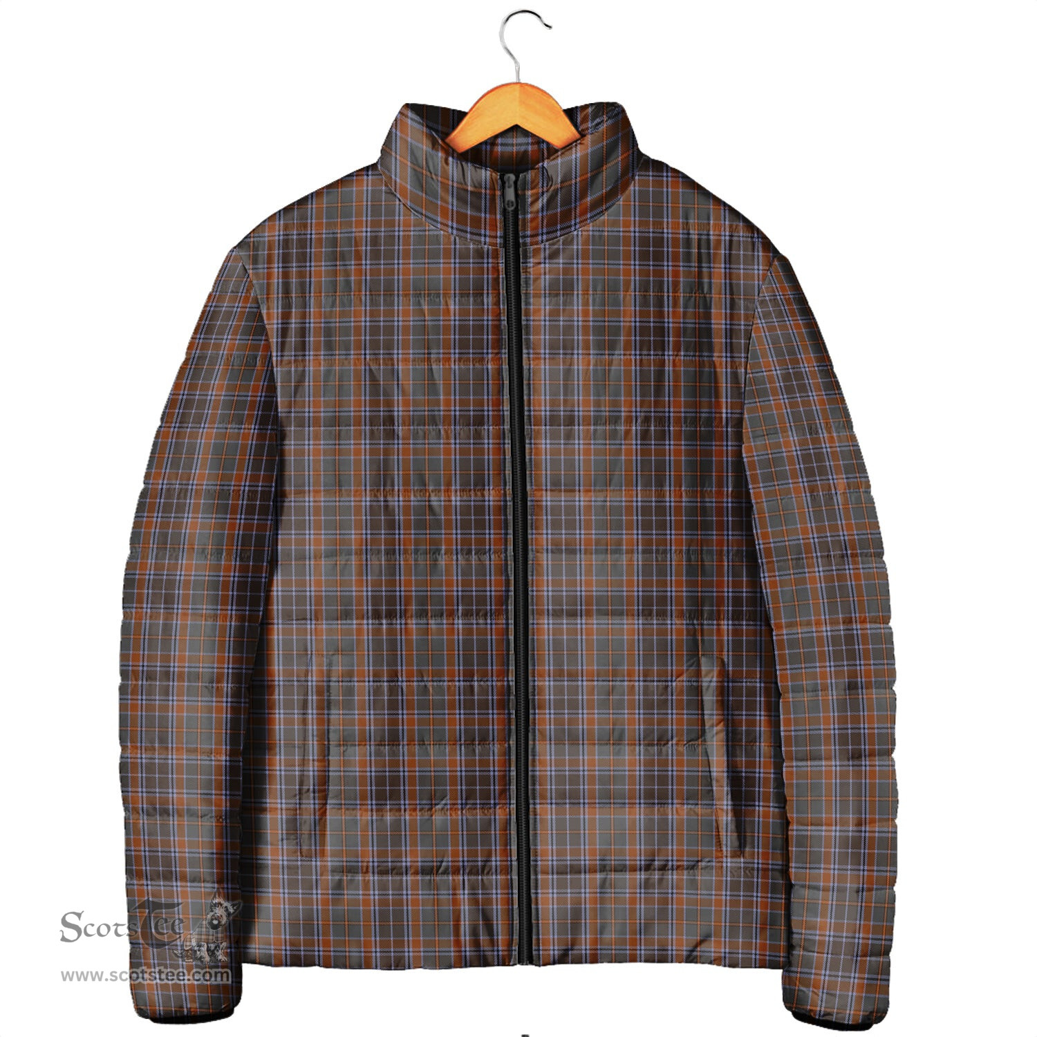 Scottish Leitrim County Ireland Clan Tartan Padded Jacket - Tartan Plaid Jacket Scotstee Shop - Tartan Plaid - scotstee.com
