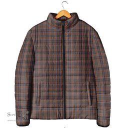 Scottish Leitrim County Ireland Clan Tartan Padded Jacket - Tartan Plaid Jacket Scotstee Shop - Tartan Plaid - scotstee.com