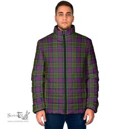 Scottish MacDonald of Clan Ranald Modern Clan Tartan Padded Jacket - Tartan Plaid Jacket Scotstee Shop - Tartan Plaid - scotstee.com